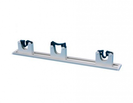 DI Wallplate with 3 White Holders