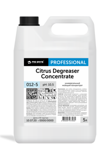 Citrus Degreaser Concentrate 5.
