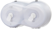 Tork SmartOne® двойной диспенсер для туалетной бумаги в мини рулонах белый 472028-60